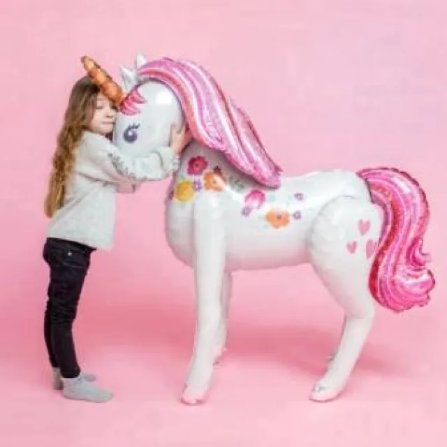 Ходячий шар «Единорог» из фольги