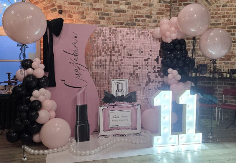 фотозона для девочки в стиле Париж