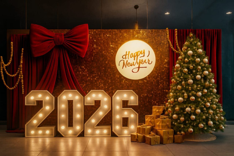 Новогодняя фотозона #8