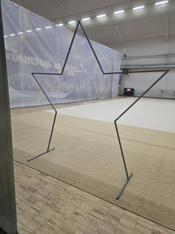 каркас арки звезда